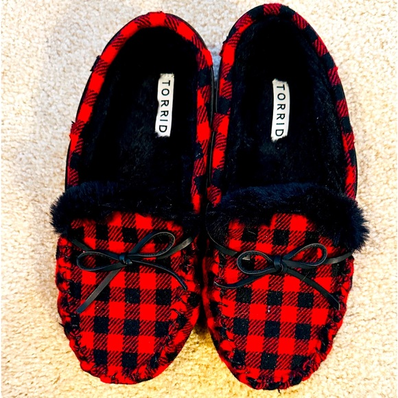 torrid Shoes - Buffalo Plaid House Slippers